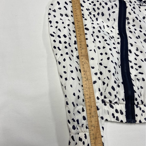 NWOT adidas Originals SST Track Jacket Full Zip Women's White Black Windbreaker - Picture 13 of 16